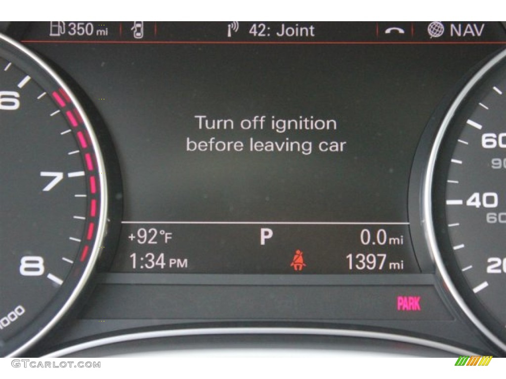 2015 A6 2.0T Premium Plus quattro Sedan - Quartz Gray Metallic / Titanium Gray photo #53