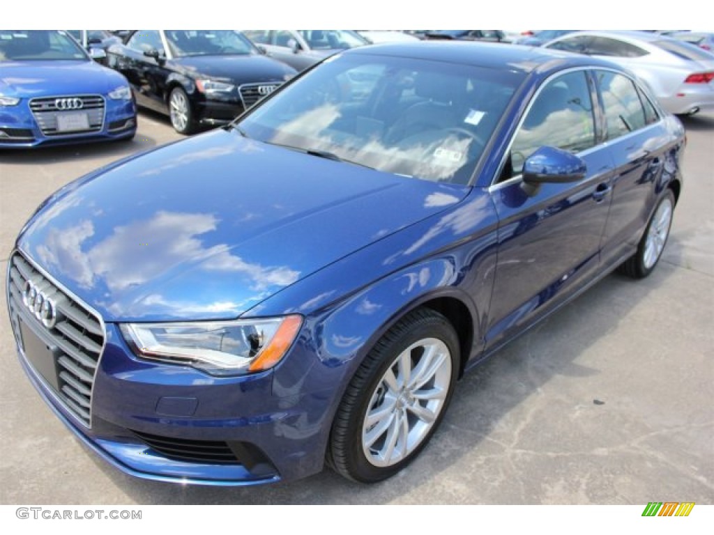 Scuba Blue Metallic 2015 Audi A3 2.0 TDI Premium Exterior Photo #104638175