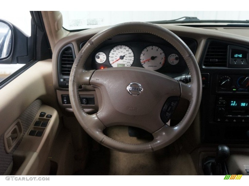 2002 Pathfinder SE 4x4 - Sahara Beige Metallic / Beige photo #21