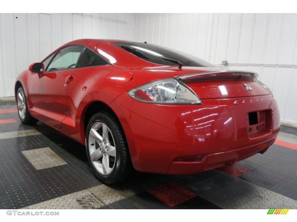 2006 Eclipse GT Coupe - Ultra Red Pearl / Medium Gray photo #10