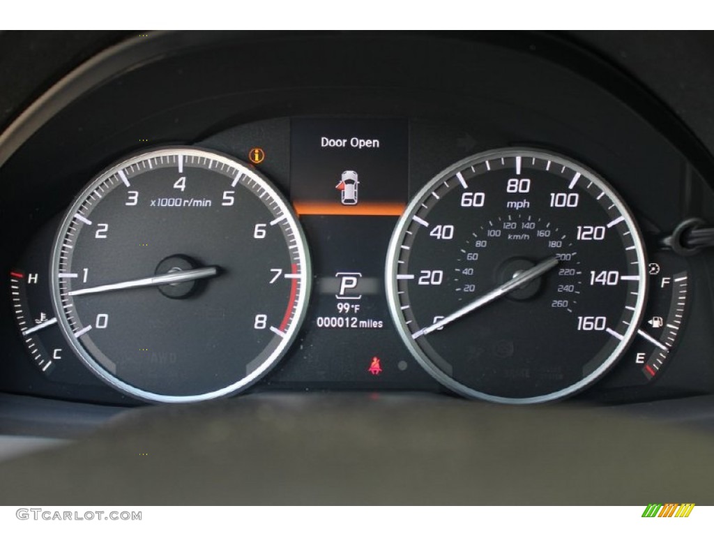 2016 Acura RDX Advance Gauges Photo #104641094