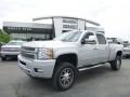 Silver Ice Metallic 2013 Chevrolet Silverado 2500HD LTZ Crew Cab 4x4