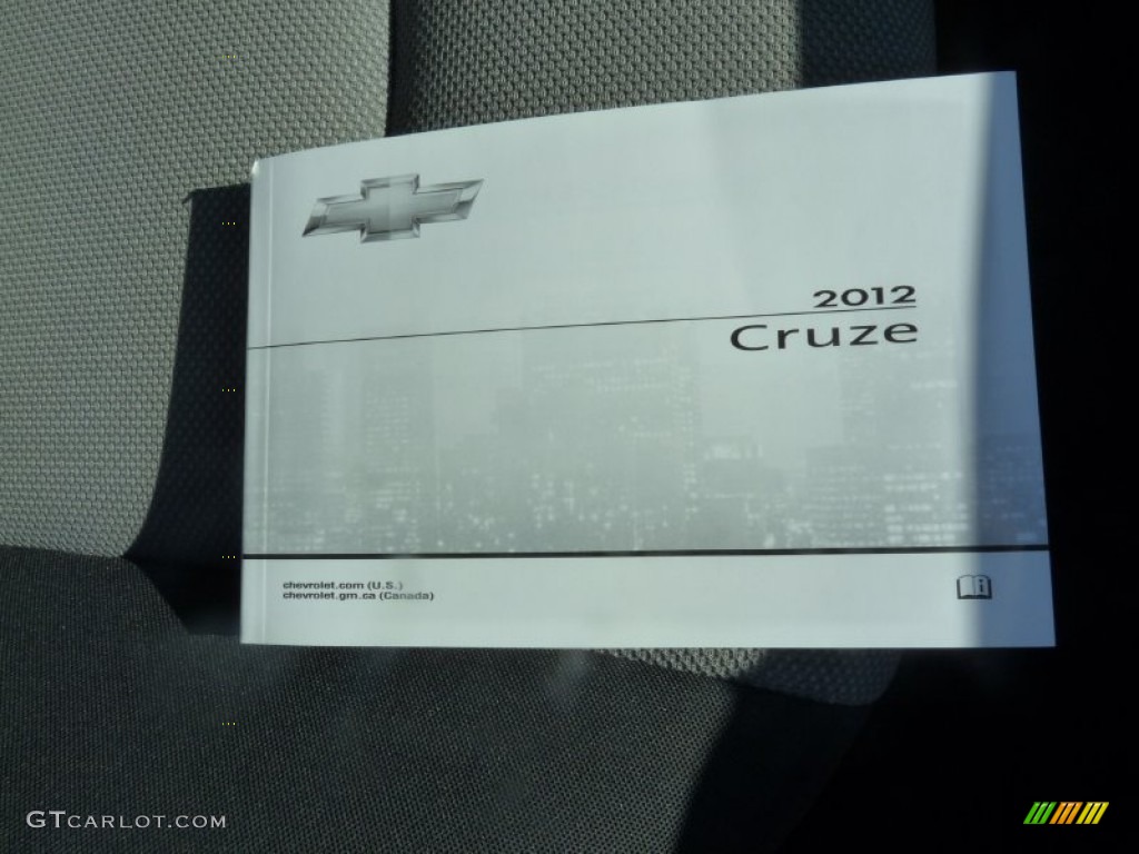 2012 Cruze LS - Blue Granite Metallic / Jet Black/Medium Titanium photo #14