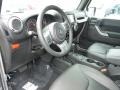 2015 Jeep Wrangler Unlimited Black Interior Prime Interior Photo