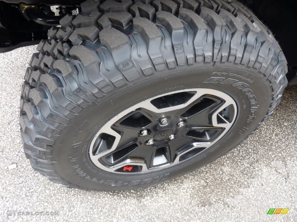 2015 Jeep Wrangler Unlimited Rubicon 4x4 Wheel Photo #104647693