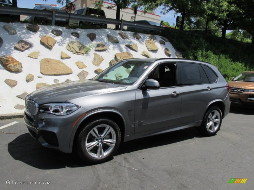 Space Grey Metallic 2014 BMW X5 xDrive50i Exterior Photo #104649334