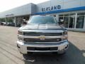 2015 Brownstone Metallic Chevrolet Silverado 3500HD LTZ Crew Cab Dual Rear Wheel 4x4  photo #8