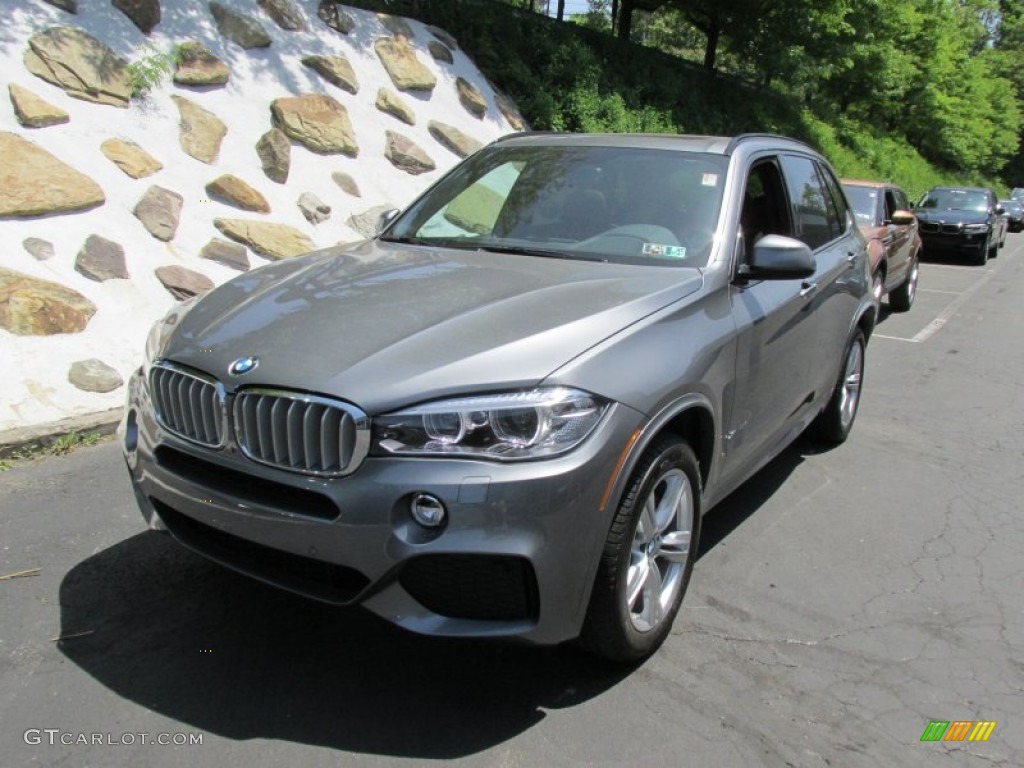Space Grey Metallic 2014 BMW X5 xDrive50i Exterior Photo #104649529