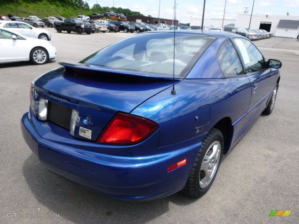 2004 Sunfire Coupe - Electric Blue Metallic / Graphite photo #4