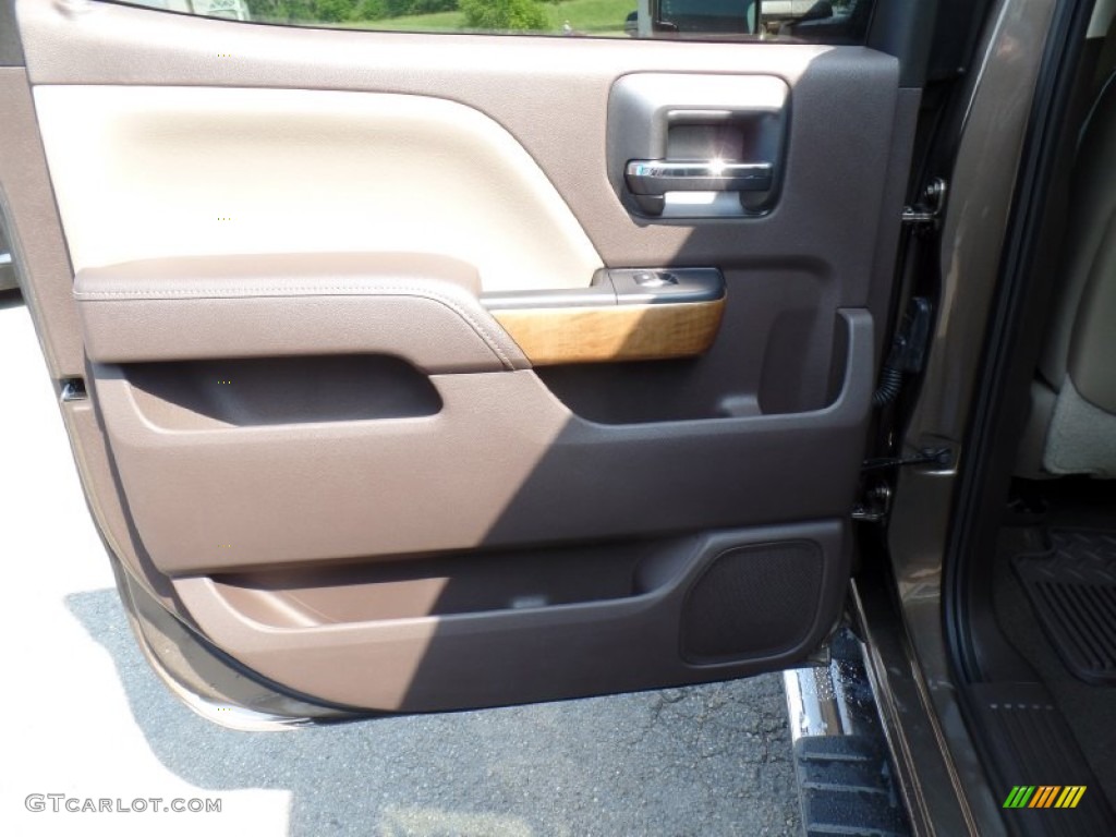 2015 Silverado 3500HD LTZ Crew Cab Dual Rear Wheel 4x4 - Brownstone Metallic / Cocoa/Dune photo #50