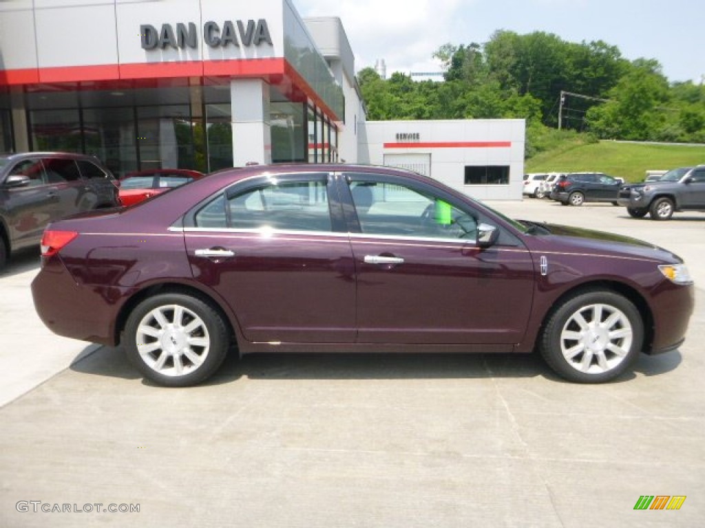 2011 MKZ AWD - Red Candy Metallic / Dark Charcoal photo #3