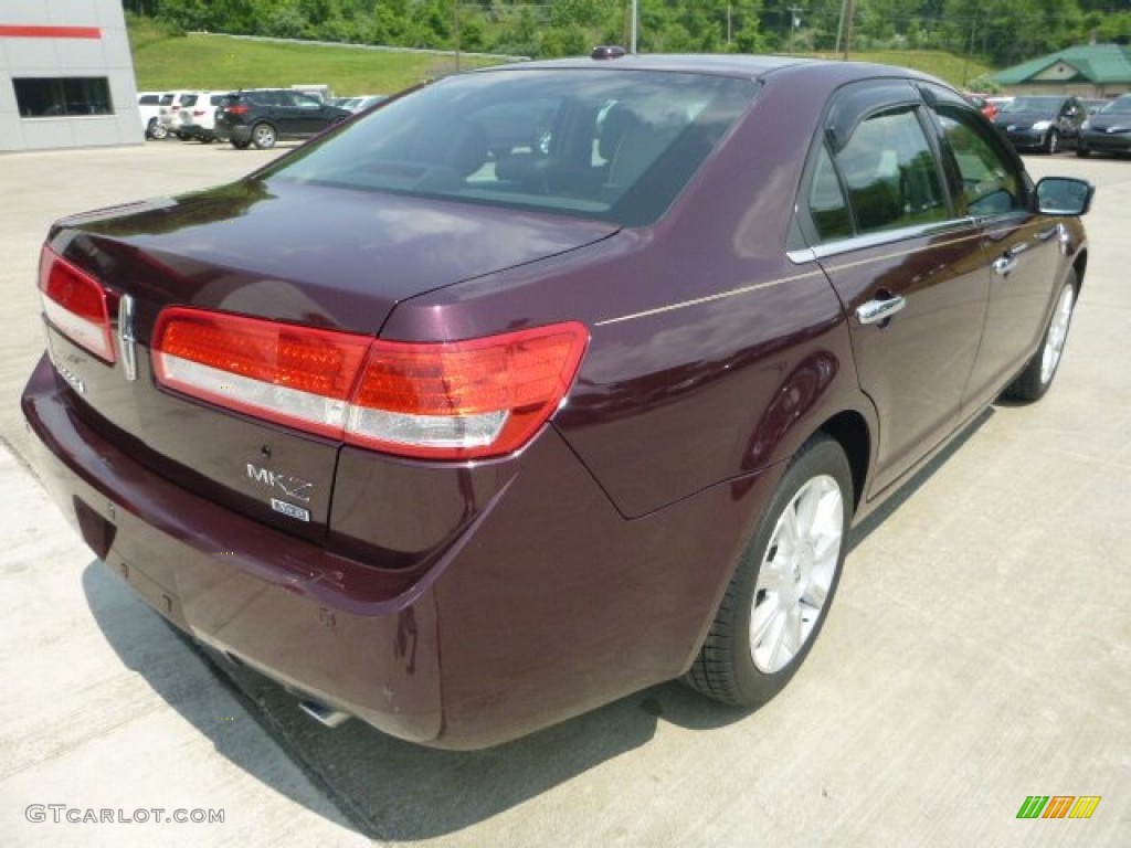 2011 MKZ AWD - Red Candy Metallic / Dark Charcoal photo #4