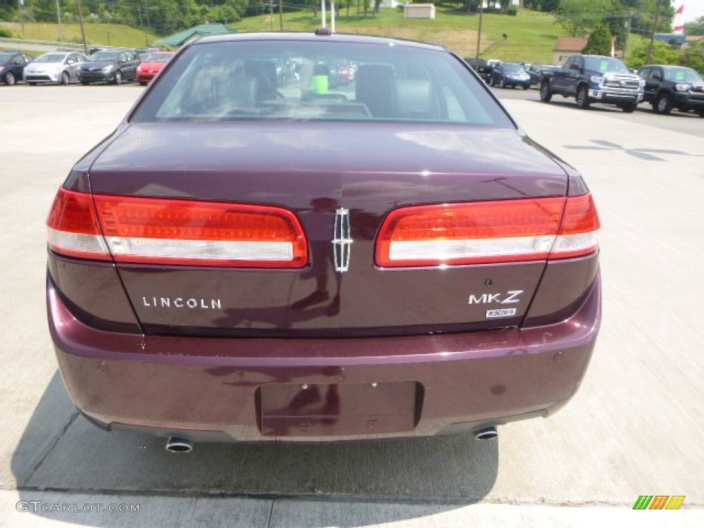 2011 MKZ AWD - Red Candy Metallic / Dark Charcoal photo #5