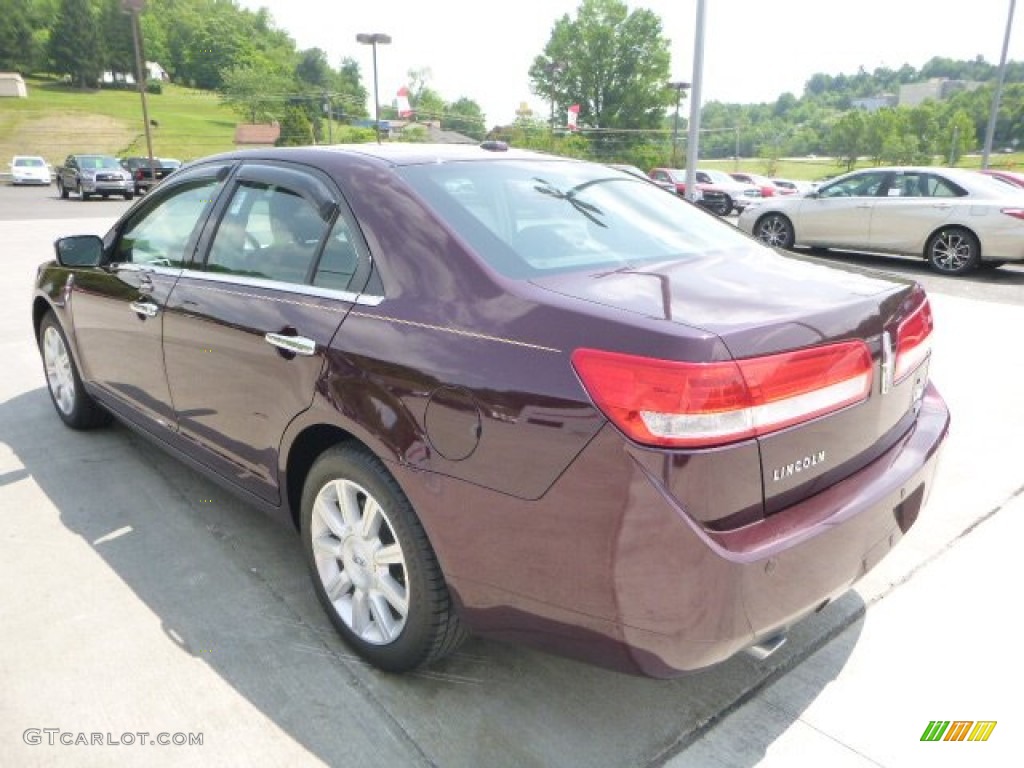 2011 MKZ AWD - Red Candy Metallic / Dark Charcoal photo #6