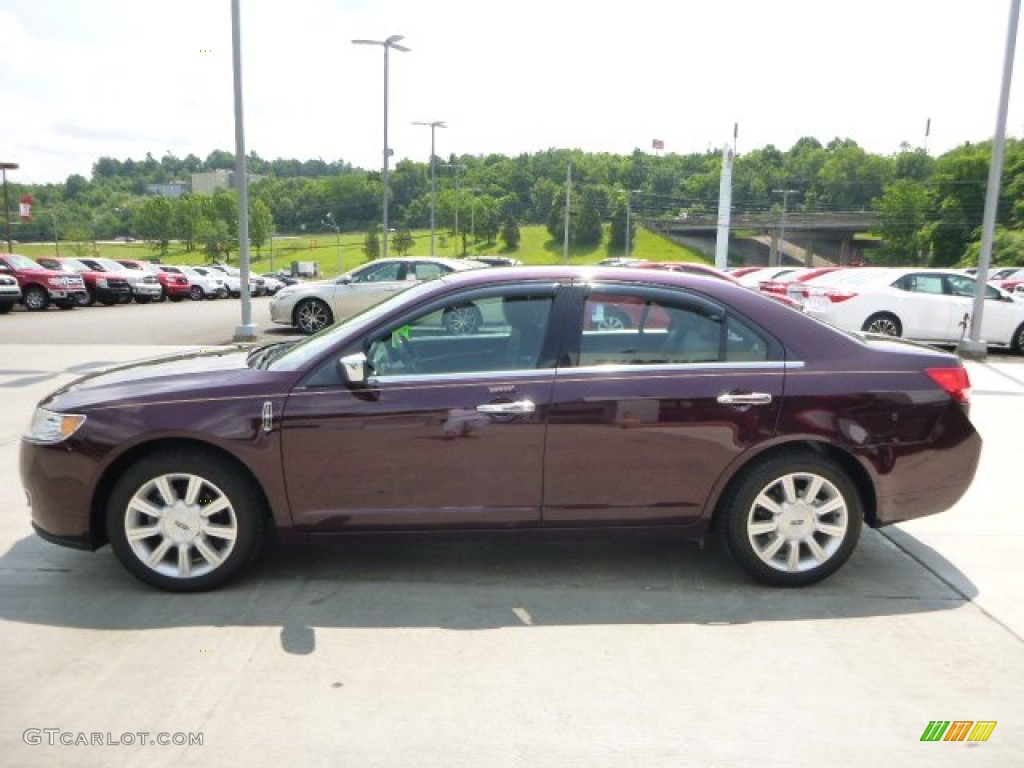 2011 MKZ AWD - Red Candy Metallic / Dark Charcoal photo #7