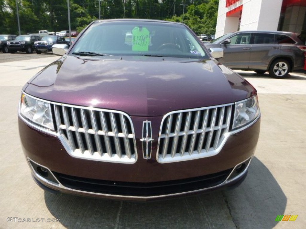 2011 MKZ AWD - Red Candy Metallic / Dark Charcoal photo #9