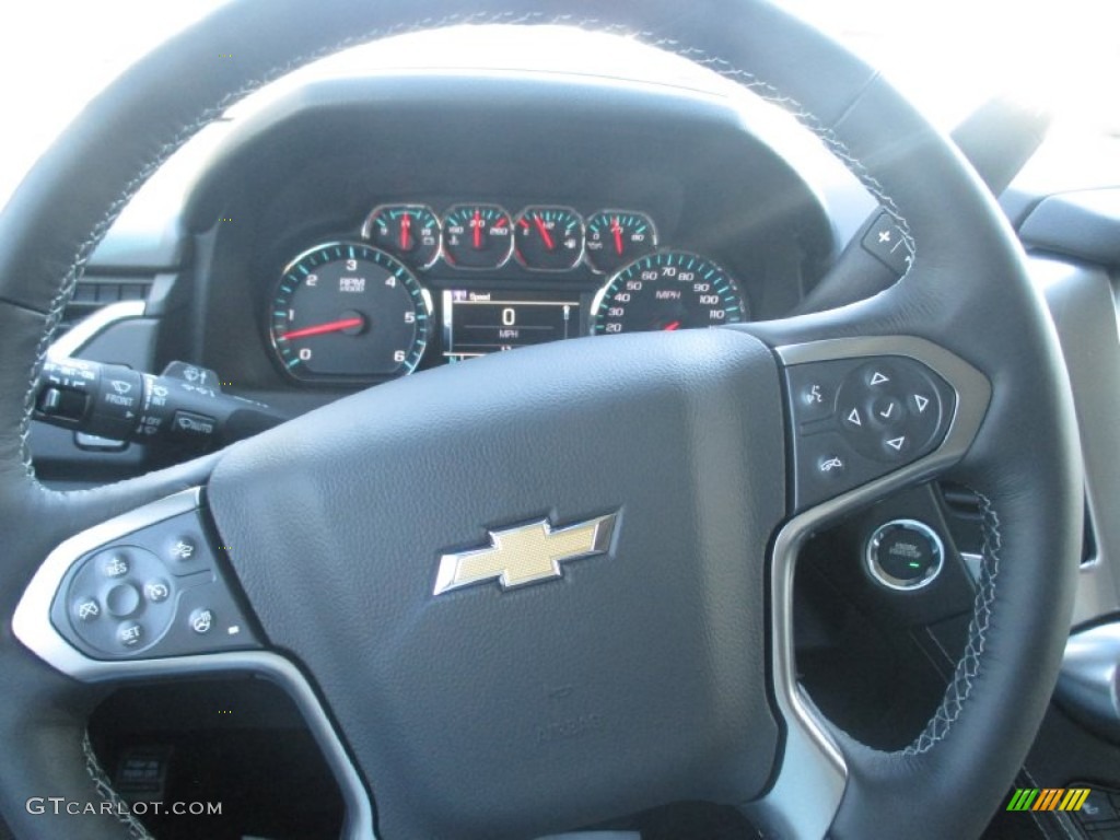 2015 Tahoe LTZ 4WD - Tungsten Metallic / Jet Black photo #17