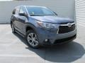 Shoreline Blue Pearl 2015 Toyota Highlander XLE