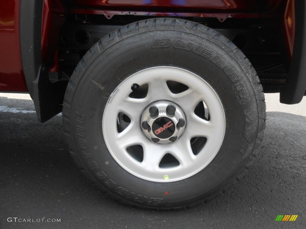 2015 Sierra 1500 Regular Cab 4x4 - Sonoma Red Metallic / Jet Black/Dark Ash photo #6