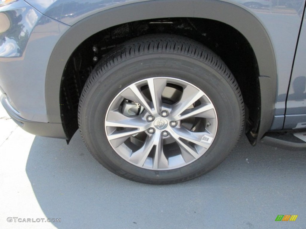2015 Highlander XLE - Shoreline Blue Pearl / Ash photo #11