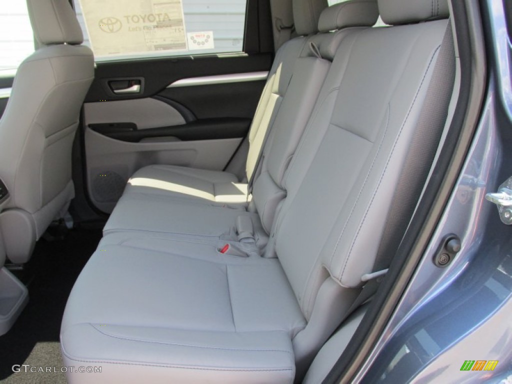 2015 Highlander XLE - Shoreline Blue Pearl / Ash photo #20