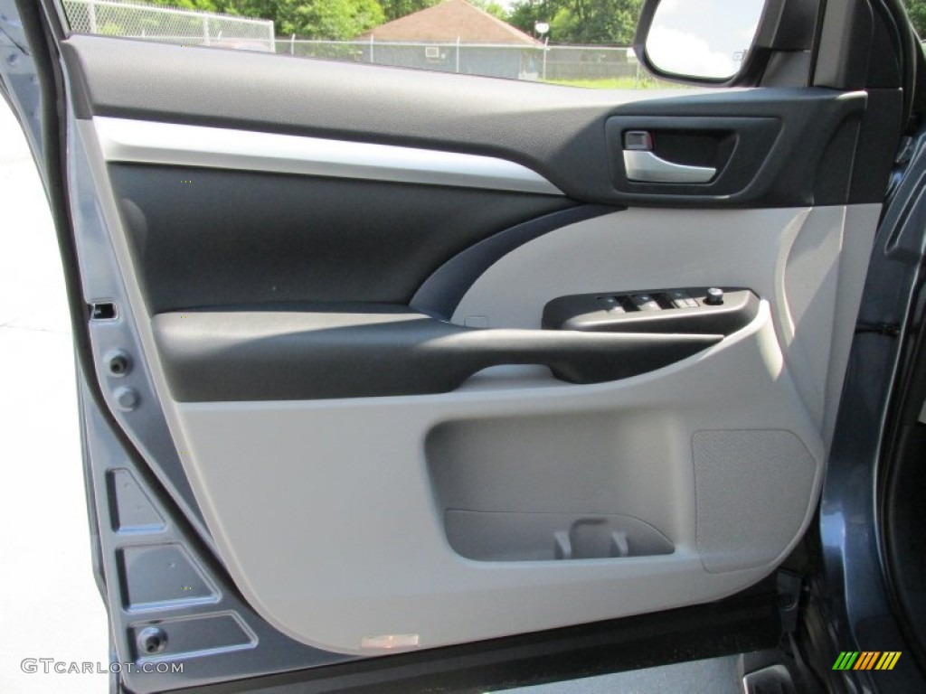 2015 Highlander XLE - Shoreline Blue Pearl / Ash photo #21