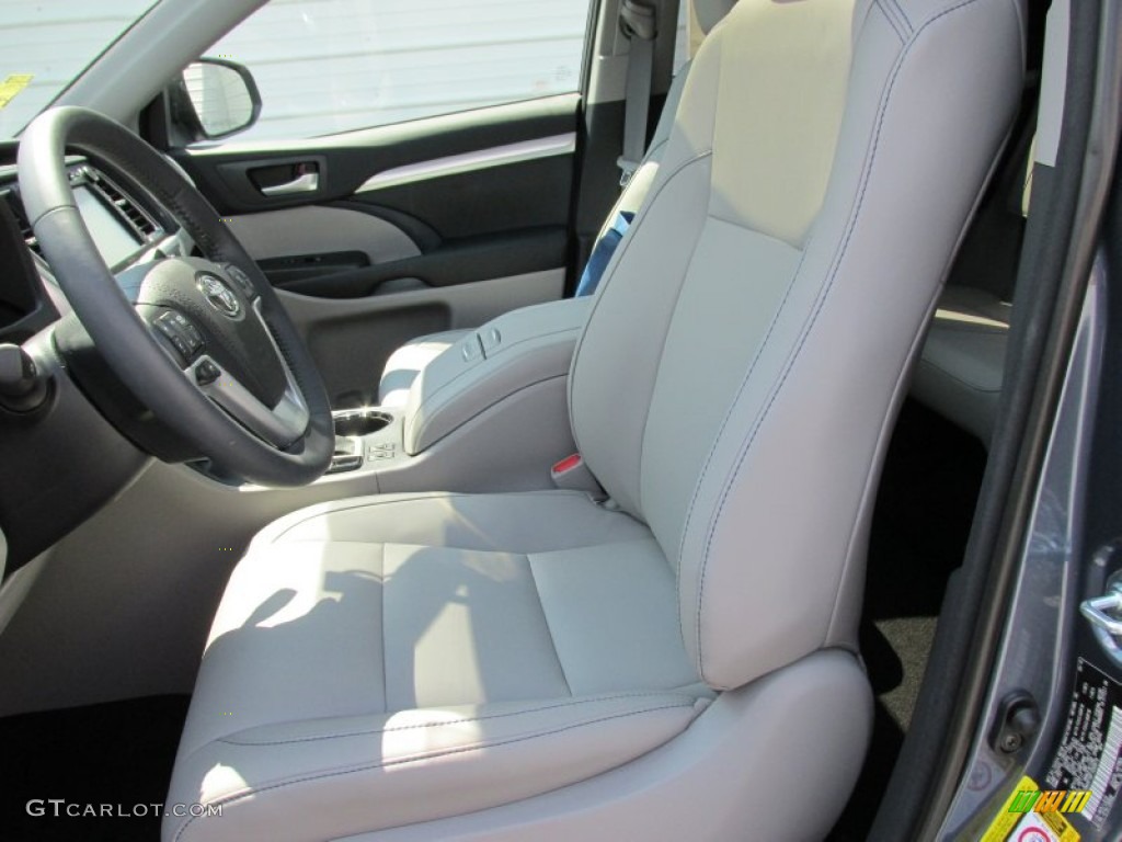 2015 Highlander XLE - Shoreline Blue Pearl / Ash photo #23