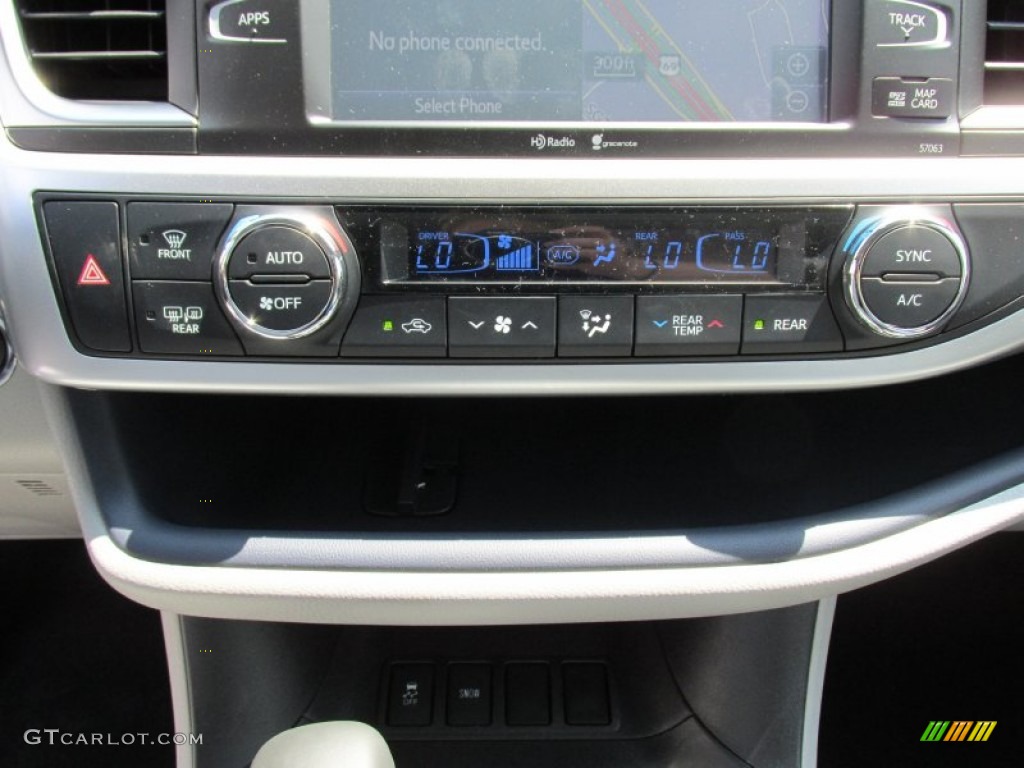 2015 Highlander XLE - Shoreline Blue Pearl / Ash photo #29
