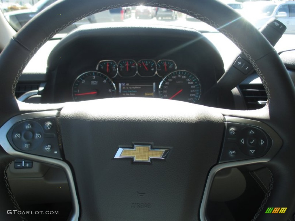 2015 Tahoe LTZ 4WD - Crystal Red Tintcoat / Cocoa/Dune photo #19