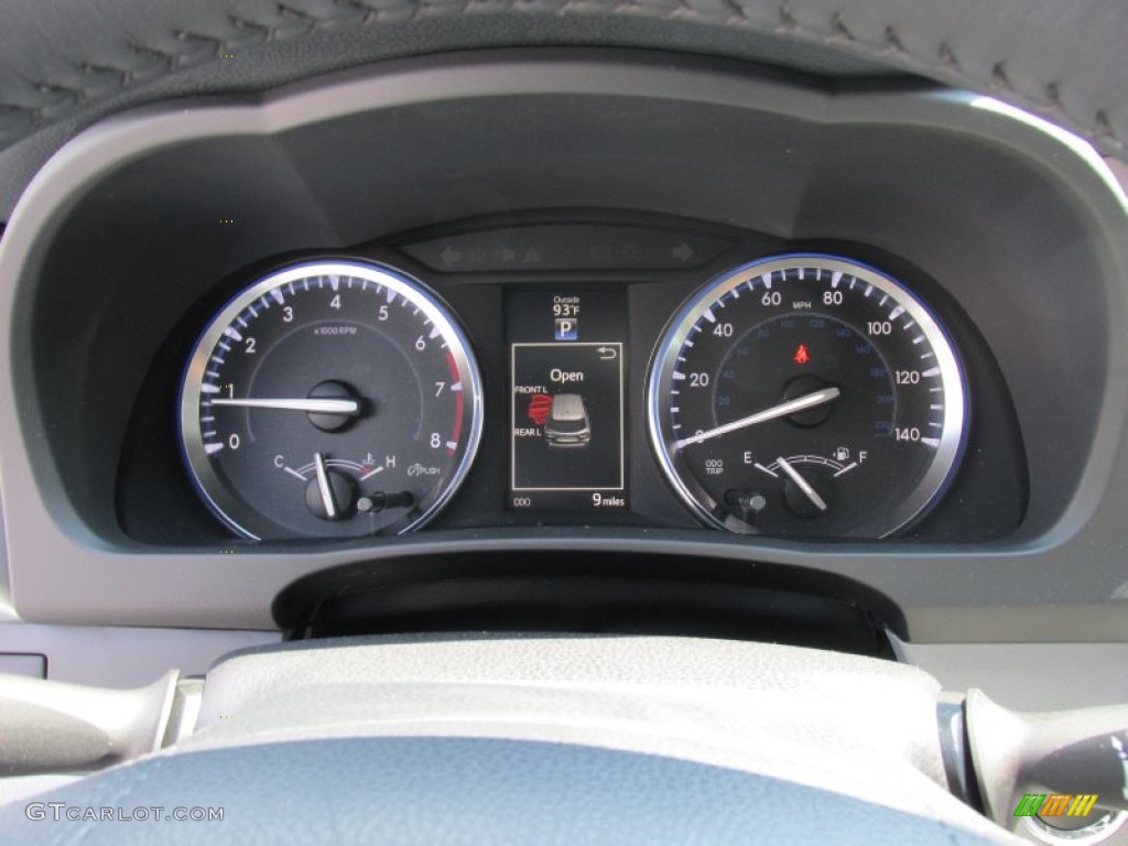 2015 Highlander XLE - Shoreline Blue Pearl / Ash photo #35