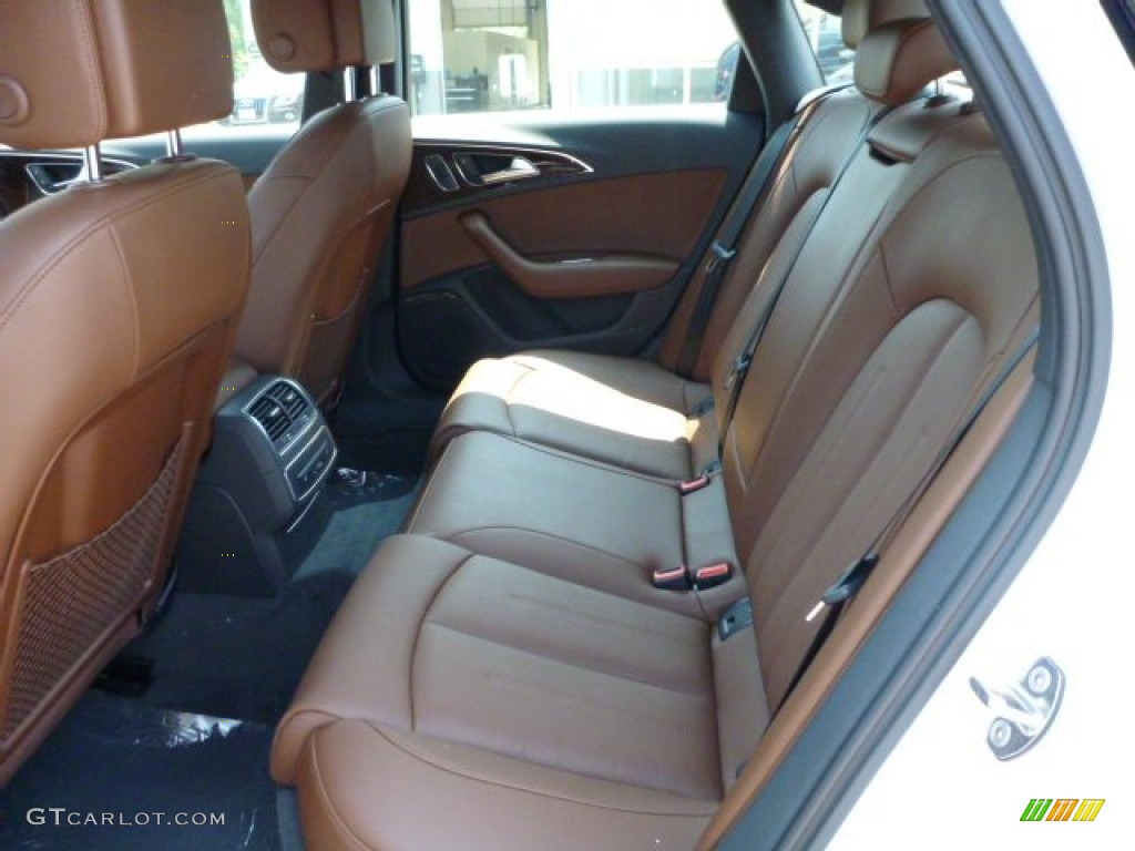 Nougat Brown Interior 2016 Audi A6 2.0 TFSI Premium Plus quattro Photo #104654521