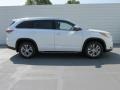2015 Blizzard Pearl White Toyota Highlander XLE  photo #3