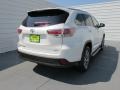 2015 Blizzard Pearl White Toyota Highlander XLE  photo #4