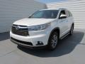 2015 Blizzard Pearl White Toyota Highlander XLE  photo #7