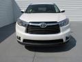 2015 Blizzard Pearl White Toyota Highlander XLE  photo #8
