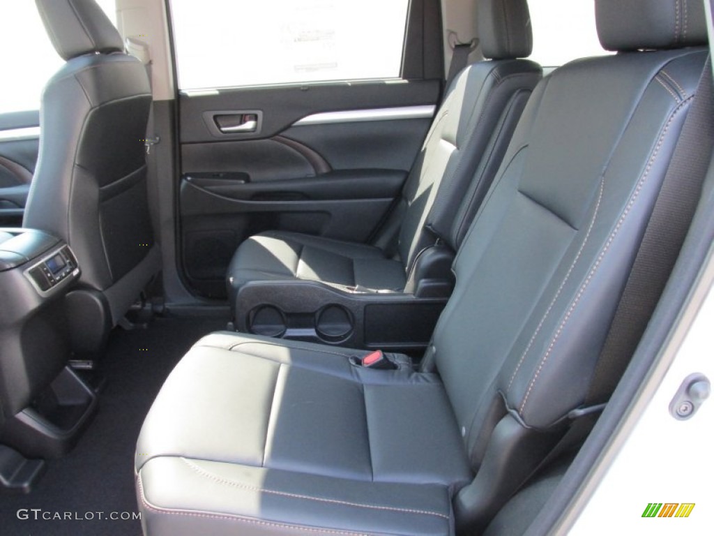 2015 Highlander XLE - Blizzard Pearl White / Black photo #20