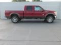 2015 Ruby Red Ford F350 Super Duty Lariat Crew Cab 4x4  photo #3