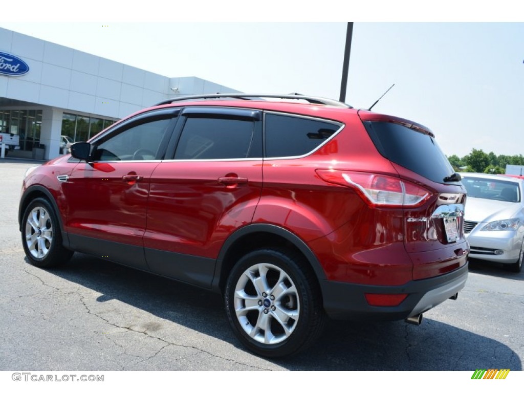 2013 Escape SEL 1.6L EcoBoost - Ruby Red Metallic / Charcoal Black photo #5