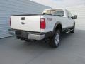 2015 White Platinum Ford F350 Super Duty Lariat Crew Cab 4x4  photo #4