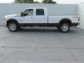 2015 White Platinum Ford F350 Super Duty Lariat Crew Cab 4x4  photo #6