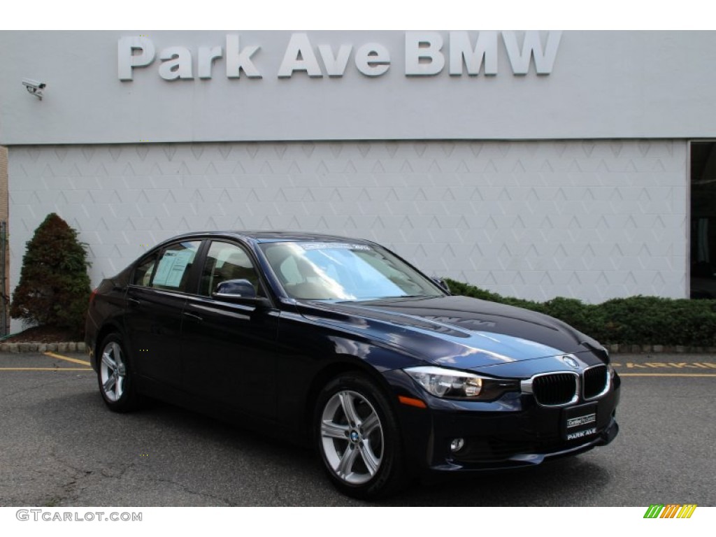 2013 3 Series 328i xDrive Sedan - Imperial Blue Metallic / Venetian Beige photo #1