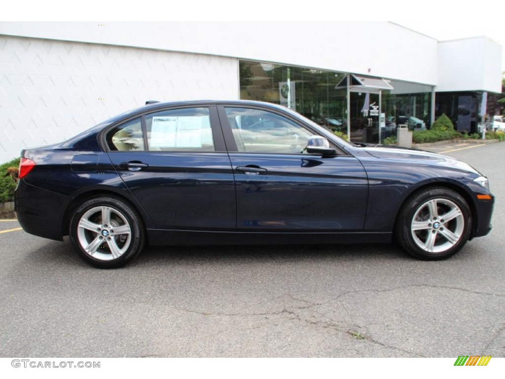 2013 3 Series 328i xDrive Sedan - Imperial Blue Metallic / Venetian Beige photo #2