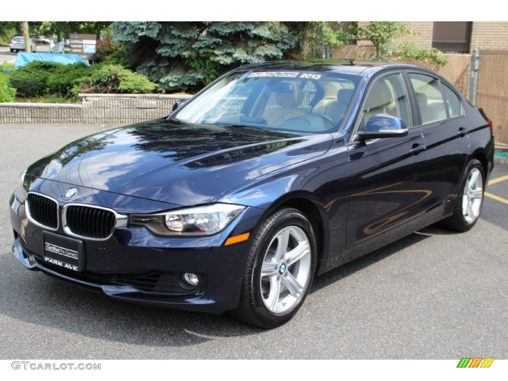 2013 3 Series 328i xDrive Sedan - Imperial Blue Metallic / Venetian Beige photo #6