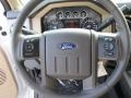 2015 White Platinum Ford F350 Super Duty Lariat Crew Cab 4x4  photo #34