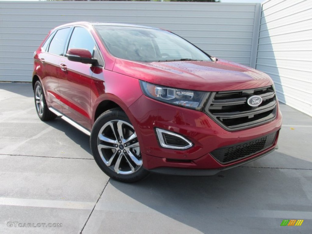 Ruby Red Metallic 2015 Ford Edge Sport Exterior Photo #104661166