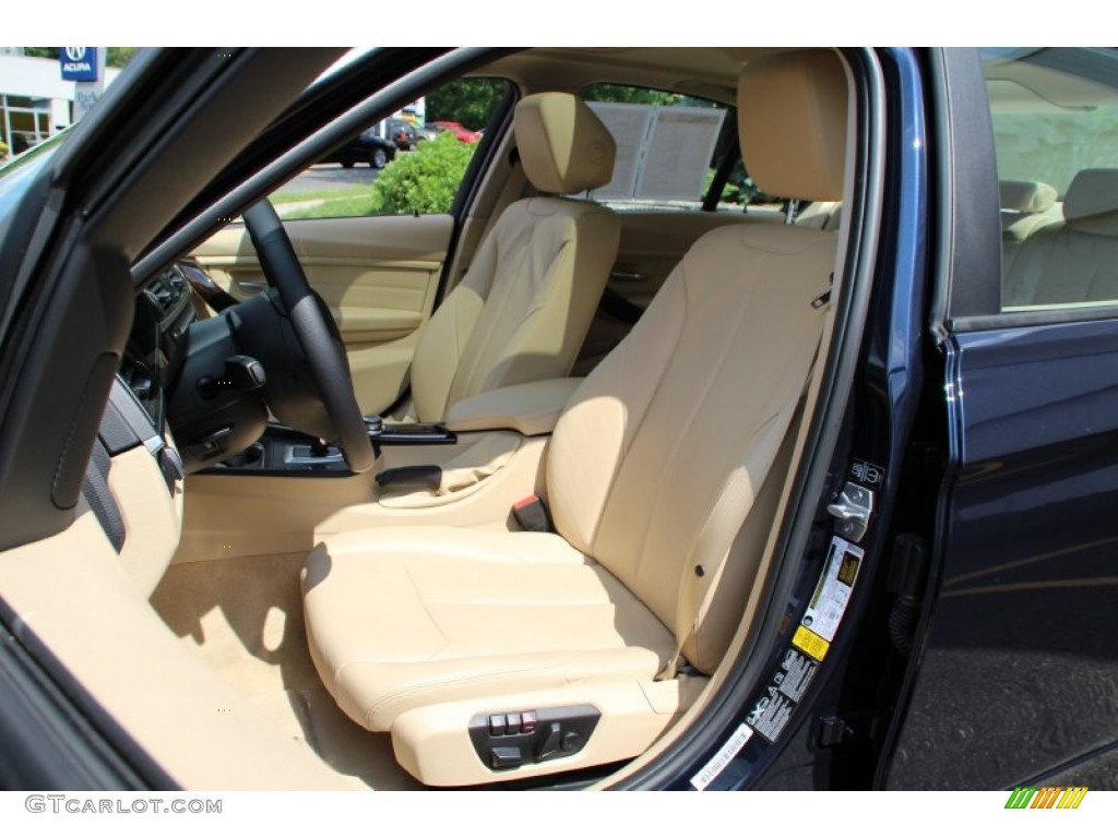 2013 3 Series 328i xDrive Sedan - Imperial Blue Metallic / Venetian Beige photo #13