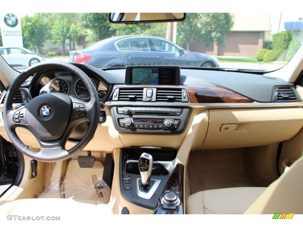 2013 3 Series 328i xDrive Sedan - Imperial Blue Metallic / Venetian Beige photo #15