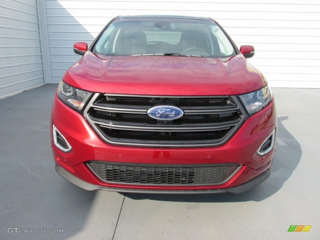 Ruby Red Metallic 2015 Ford Edge Sport Exterior Photo #104661448