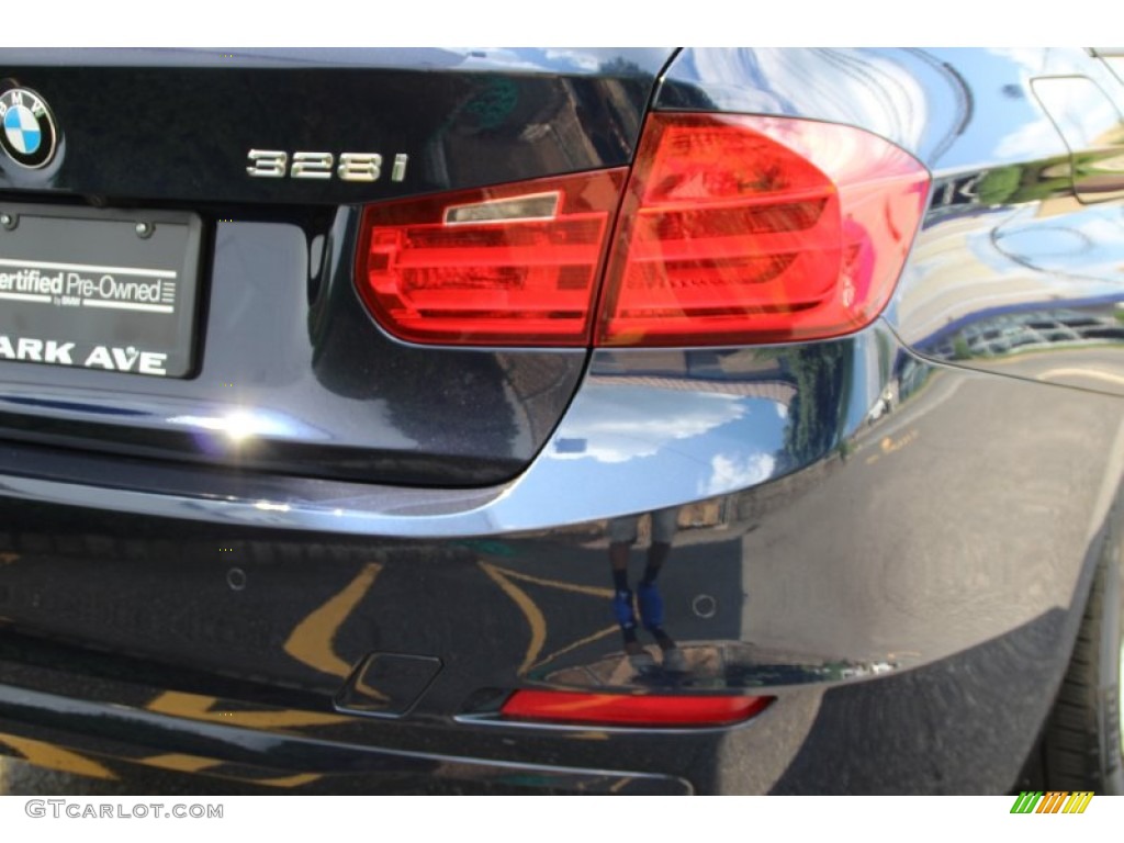 2013 3 Series 328i xDrive Sedan - Imperial Blue Metallic / Venetian Beige photo #23