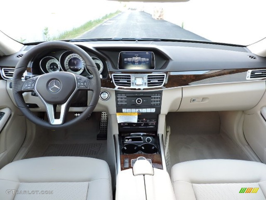 2016 E 250 Bluetec Sedan - Black / Silk Beige/Espresso Brown photo #8